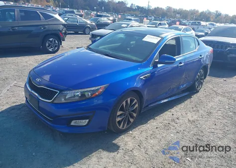 2015 Kia Optima Sx Turbo из США, поврежденный, VIN 5XXGR4A69FG461638